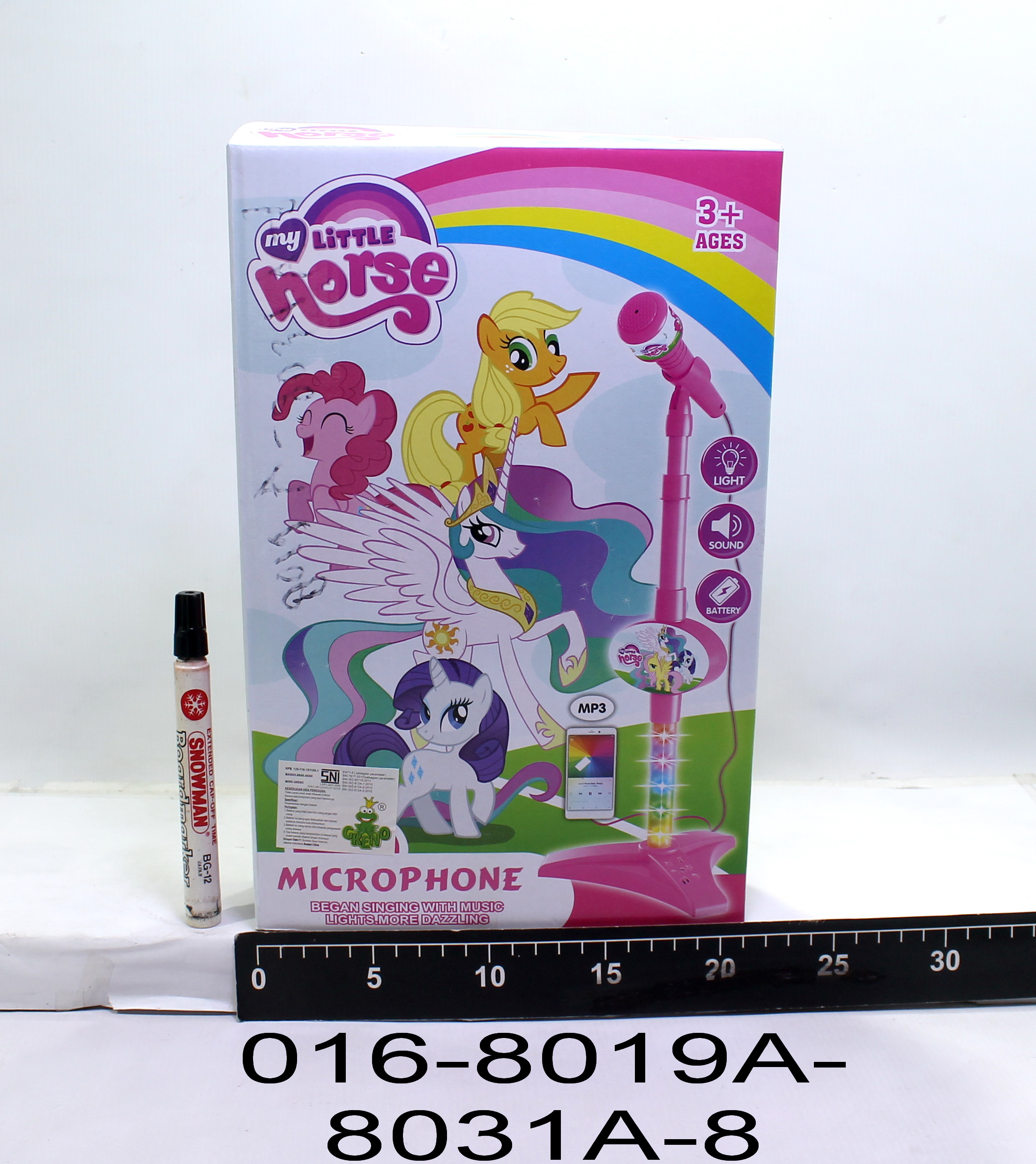 B/o Microphone Music Karakter 8036A/8031A/8019A Box @72