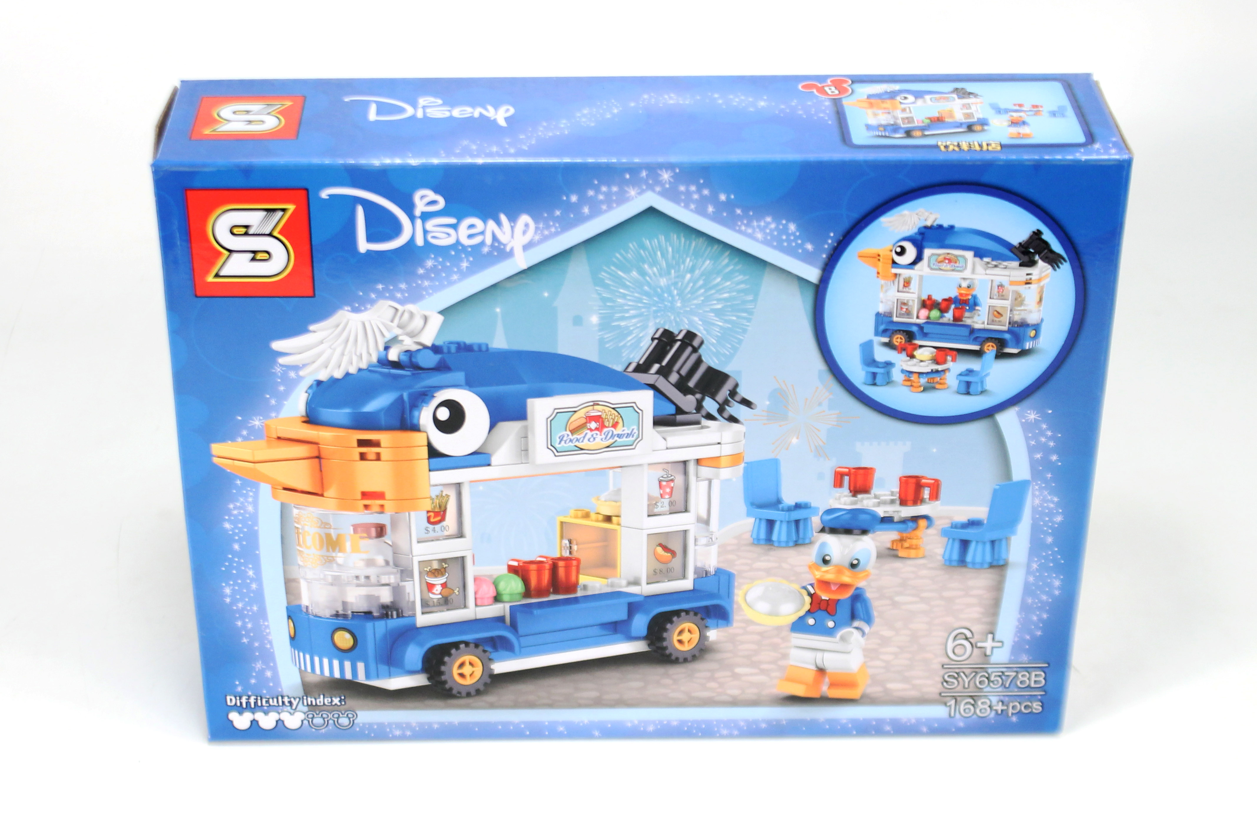 ^Lego Shop Car Disney 1box 4pcs Box @96