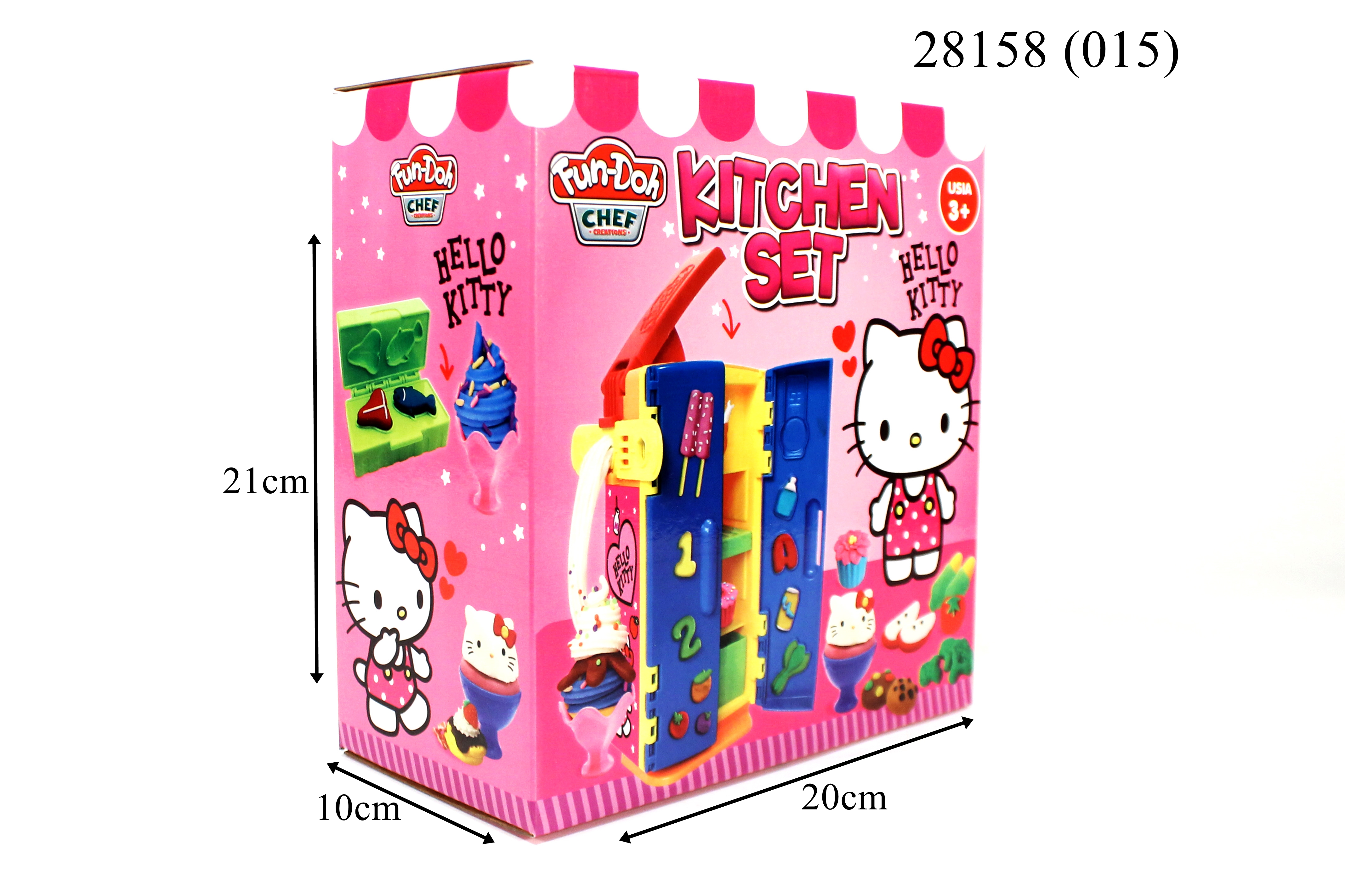Fd Kitchen Set Hello Kitty Box @28