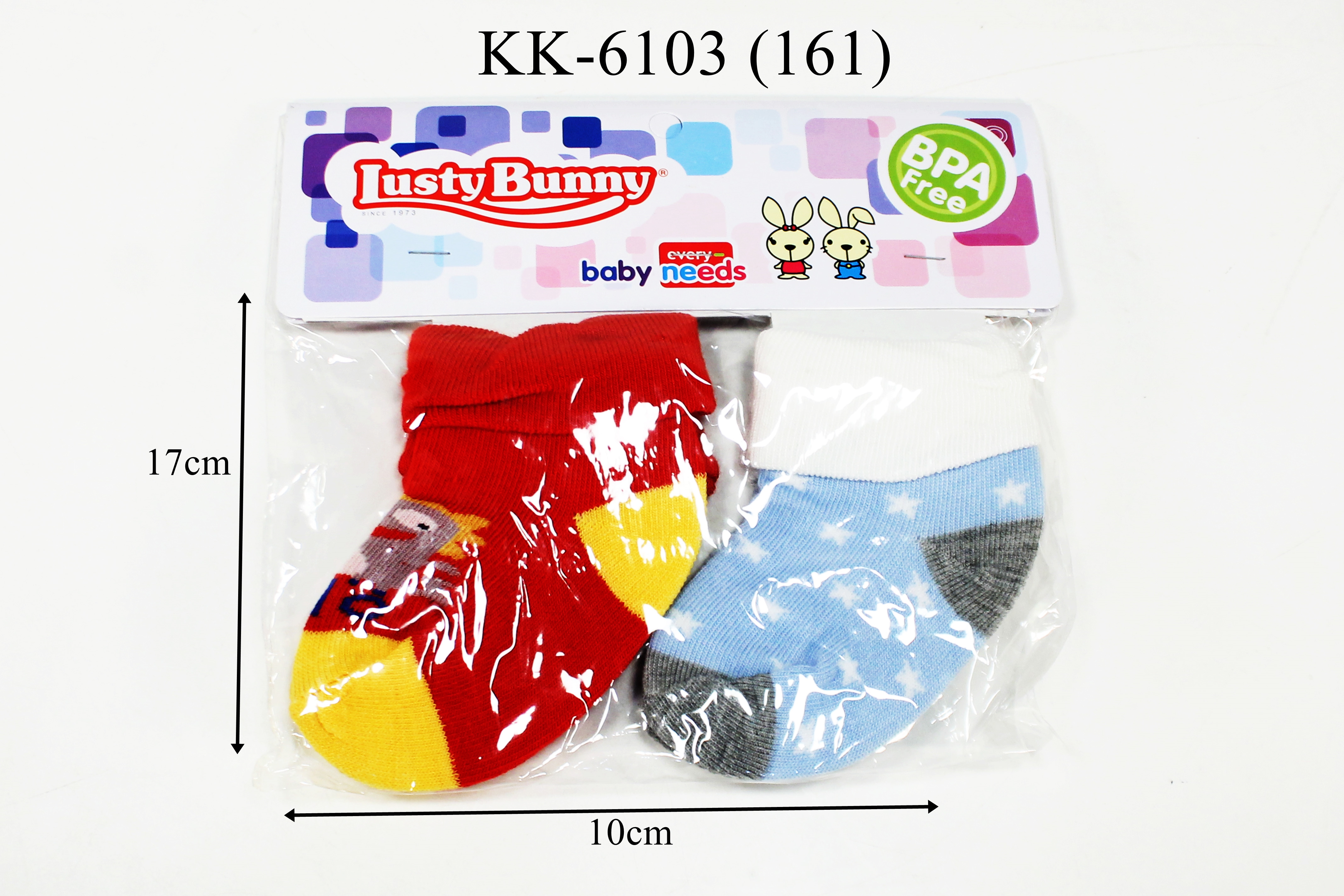 Kaos Kaki Lipat Dino Bintang Lusty Bunny Ktg @12