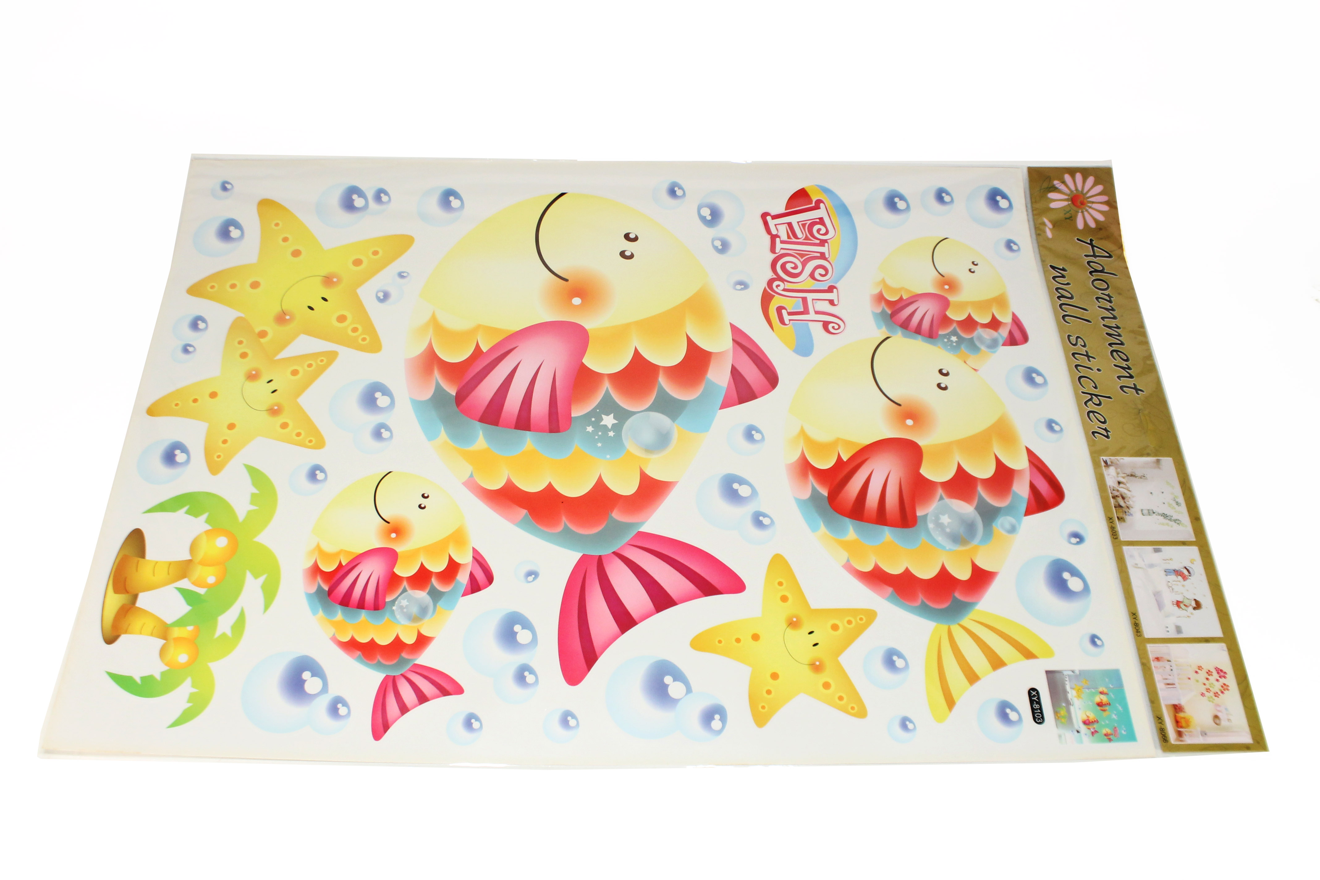 ^Sticker Transparan Motif Campur Uk.50x70 Ktg @300
