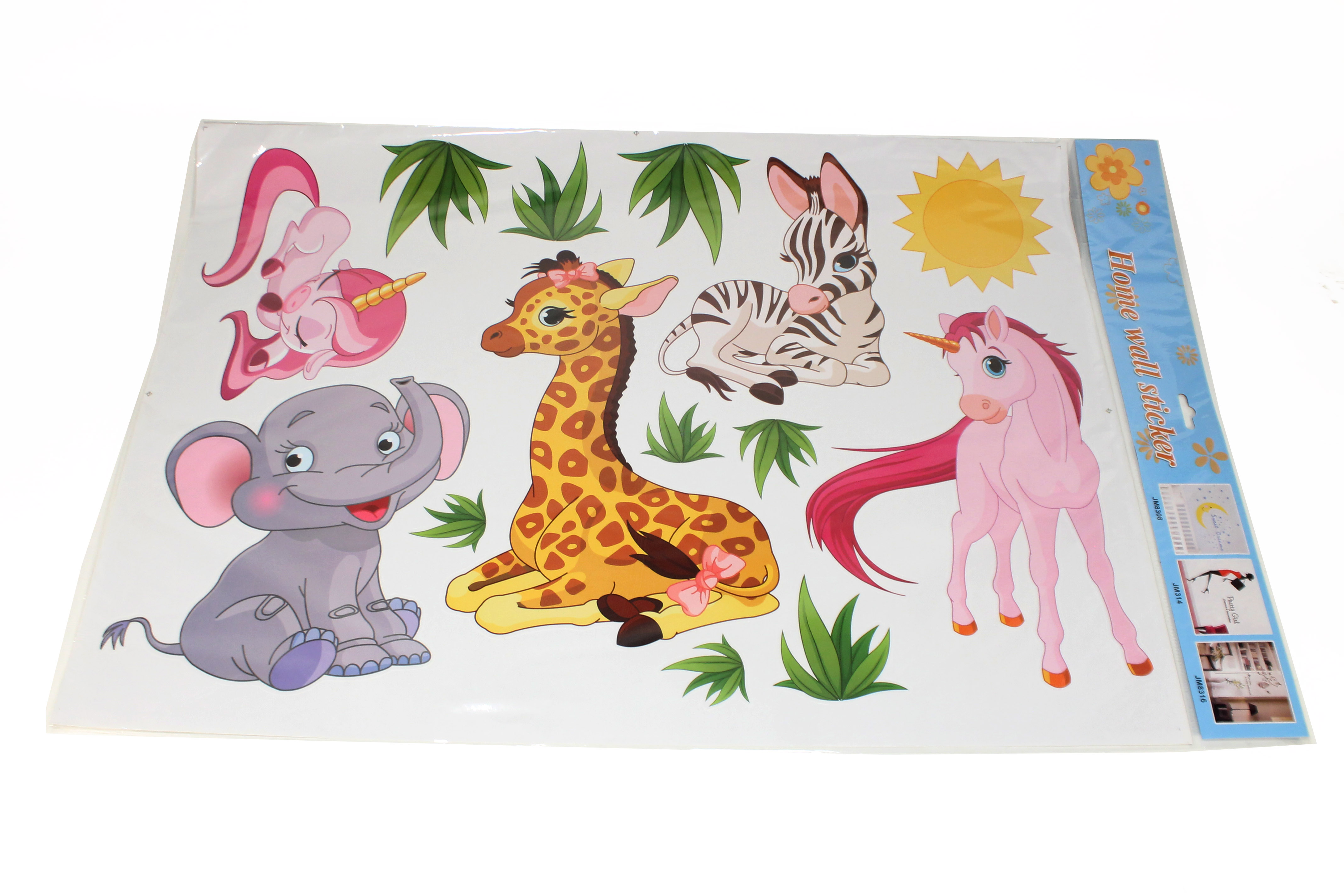 ^Sticker Transparan Motif Campur Uk.50x70 Ktg @300
