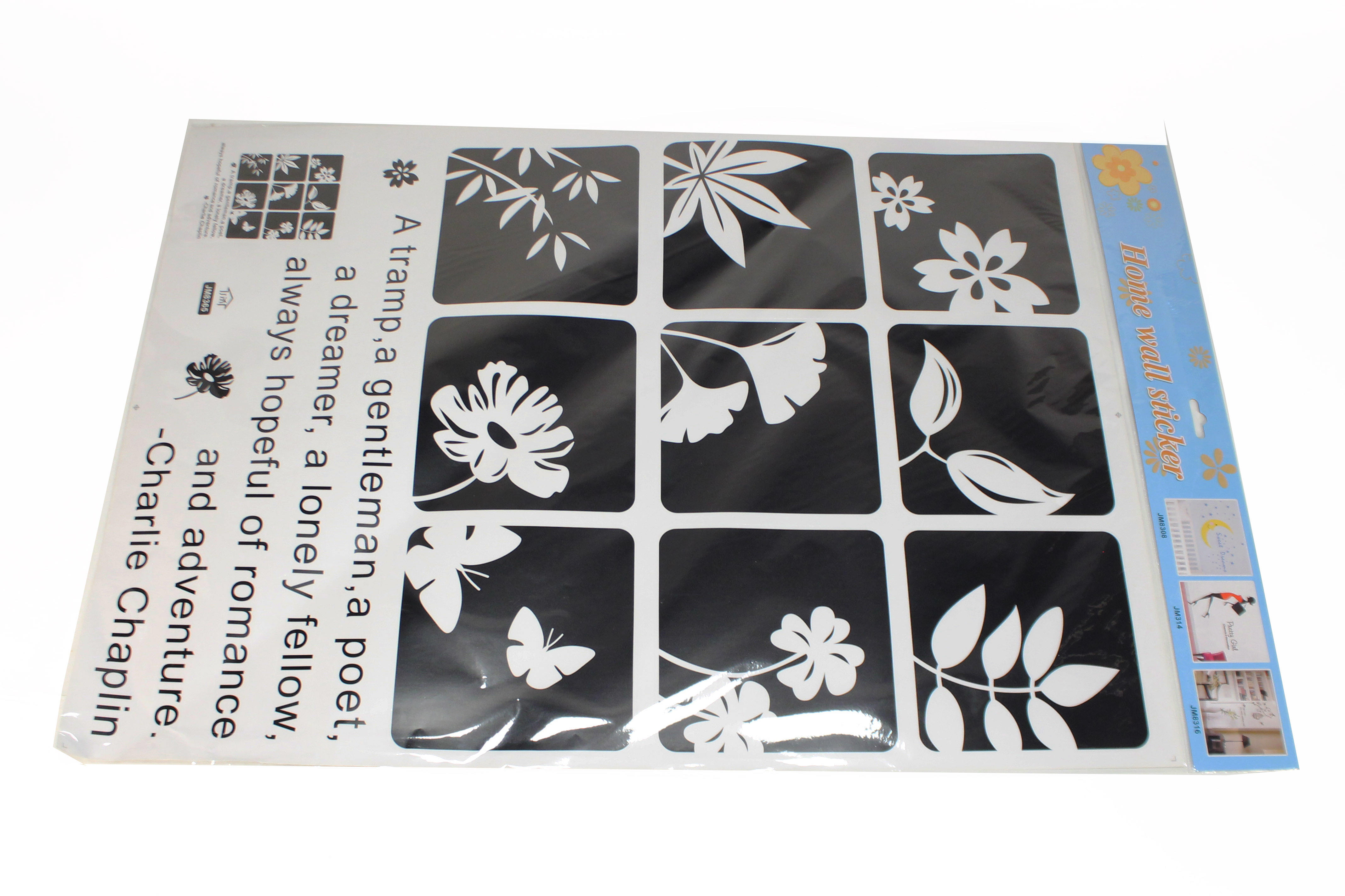 ^Sticker Transparan Motif Campur Uk.50x70 Ktg @300
