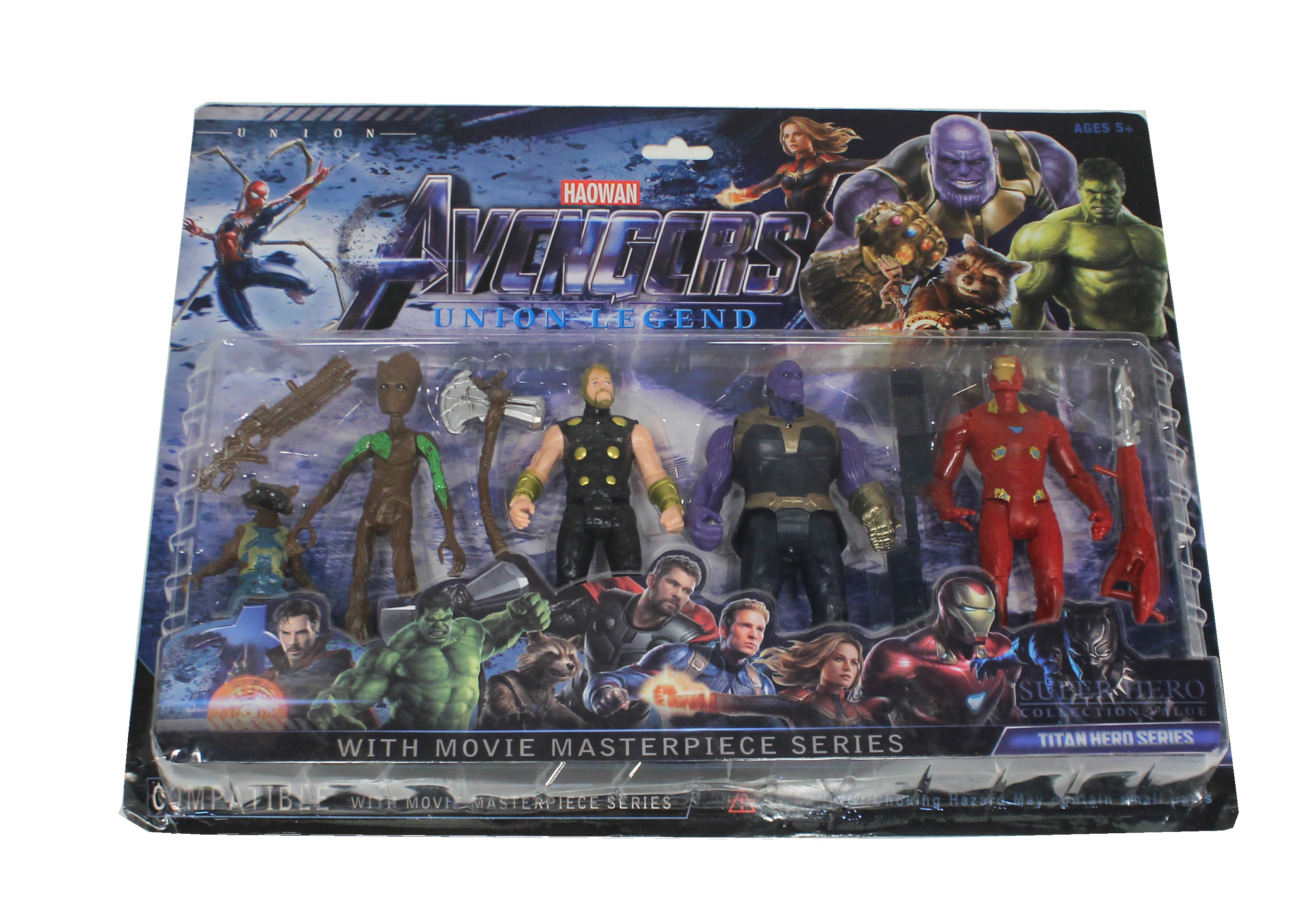 ^Haowan Avangers 4pcs Union Legend Press @48