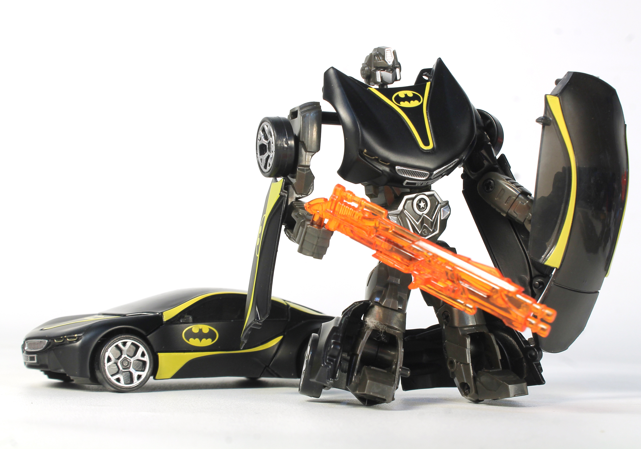 #D/c Mobil Transformer Avengers Battle Fot Earth 6karakter @197