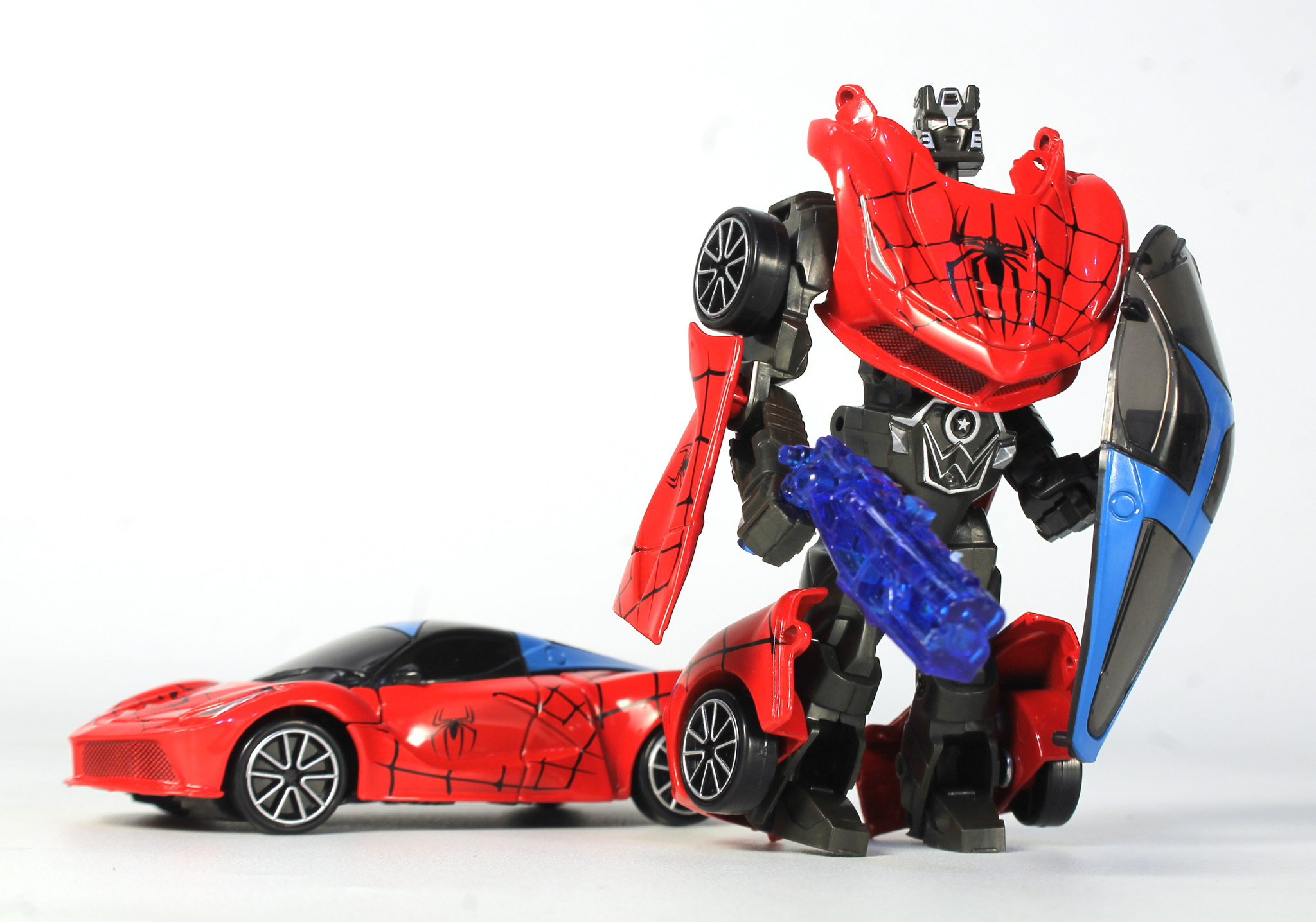 #D/c Mobil Transformer Avengers Battle Fot Earth 6karakter @197