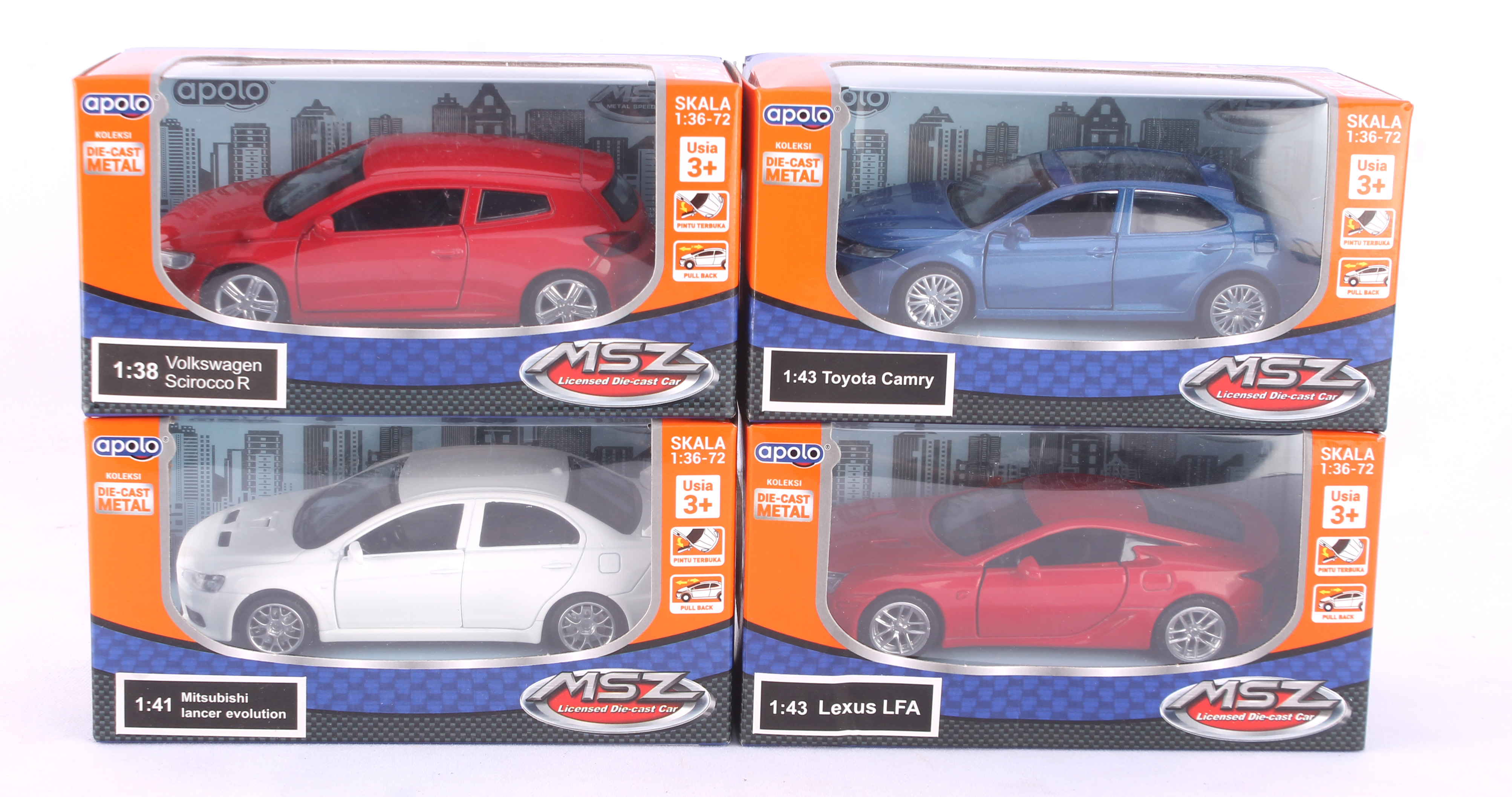 ^D/c Mobil Msz Apolo 1box 24pcs @96