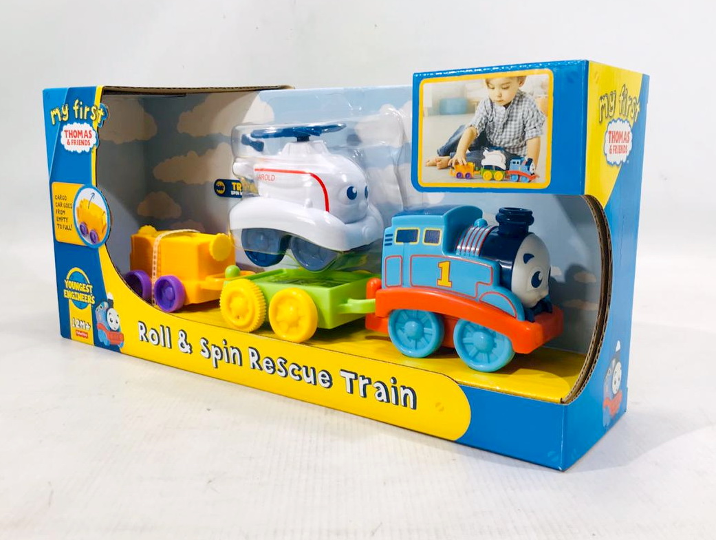 Kereta My First Thomas &amp; Friends Roll &amp; Rescue Train Box Window @6
