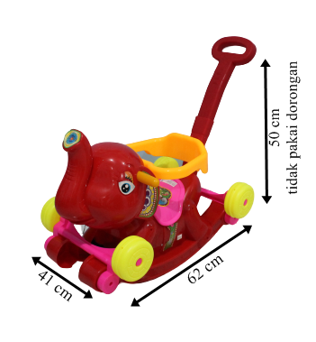 B/o Jungkat-Jungkit Gajah Ktg @4