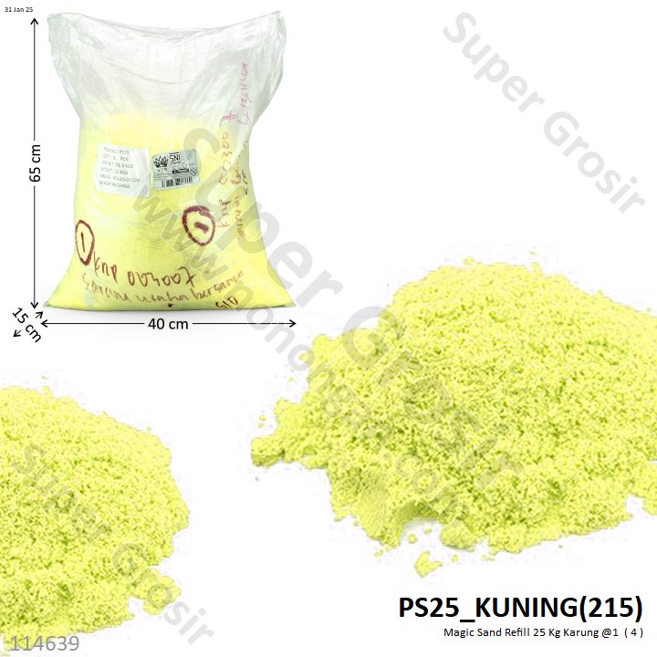 Magic Sand Refill 25 Kg Karung @1