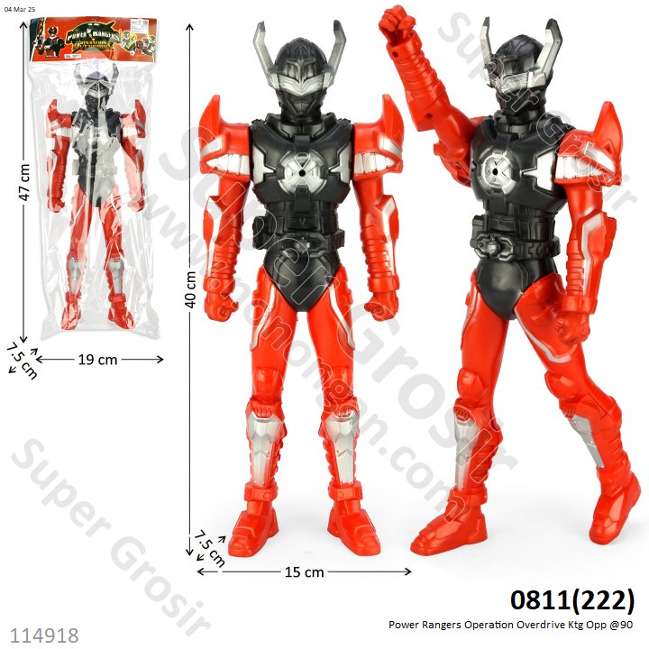 Robot Power Rangers Operation Overdrive Ktg Opp @90
