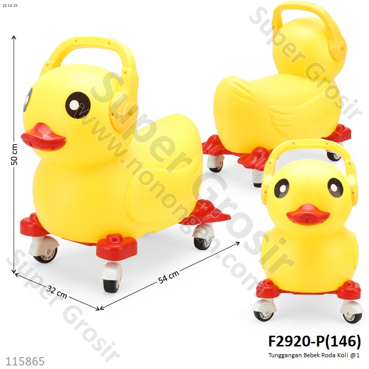 Tunggangan Bebek Roda Koli @1