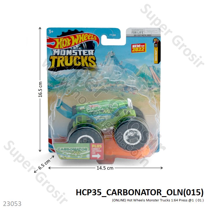 Hot Wheels Monster Trucks 1:64 Press