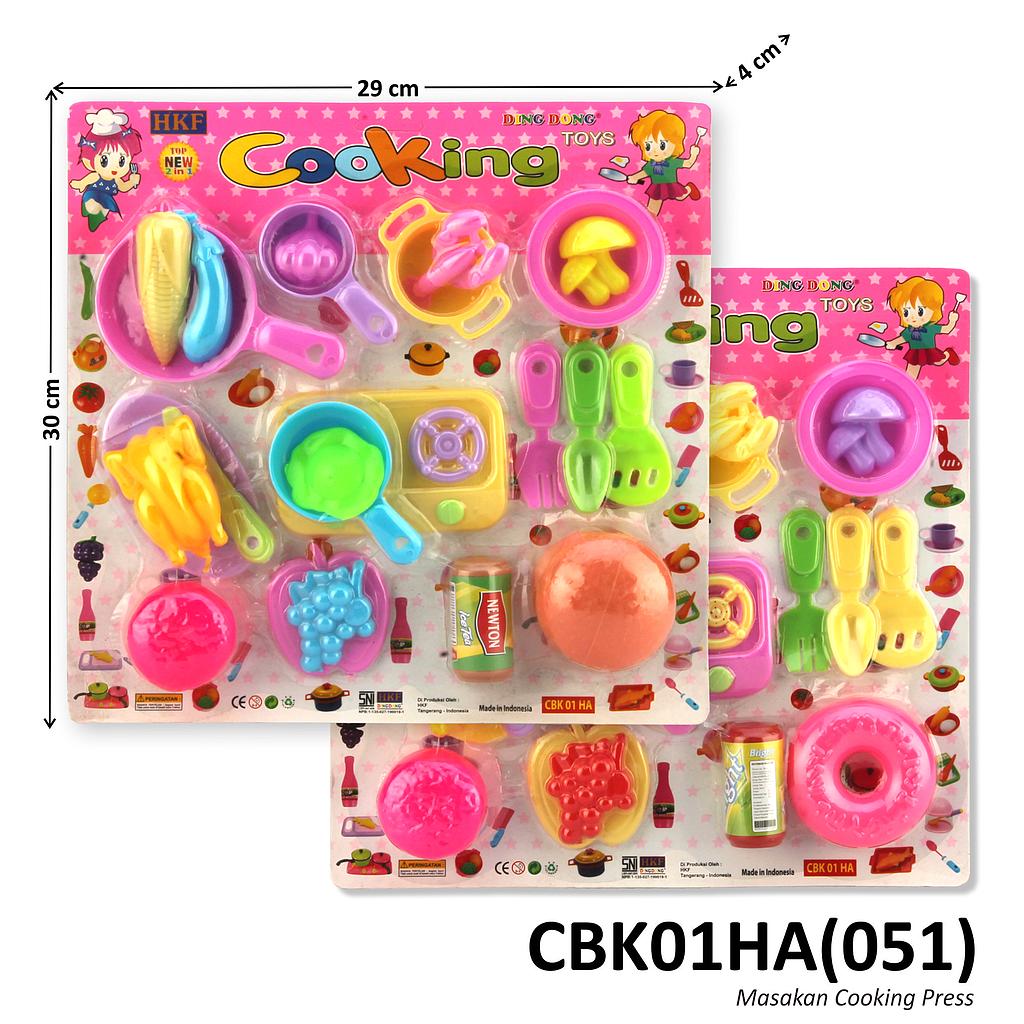 Cooking Set Kompor 1 Inner 36 Pcs Press @108