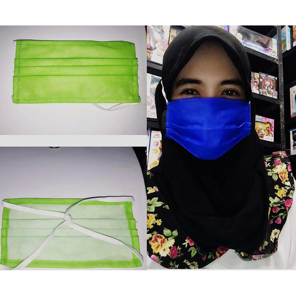 Masker Kain Hijab 3 Lapis Ktg 