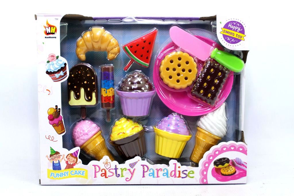 Food Set Cake Pastry Paradise Box Window @42