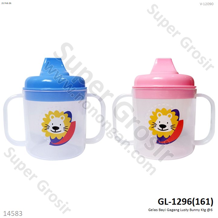 Gelas Bayi Gagang Lusty Bunny Ktg @6