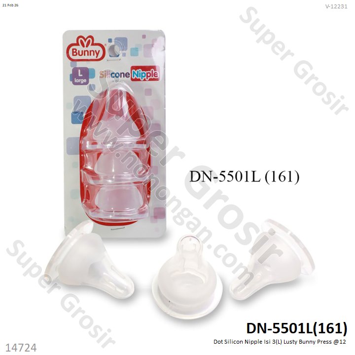 Dot Silicon Nipple Isi 3(L) Lusty Bunny Press @12