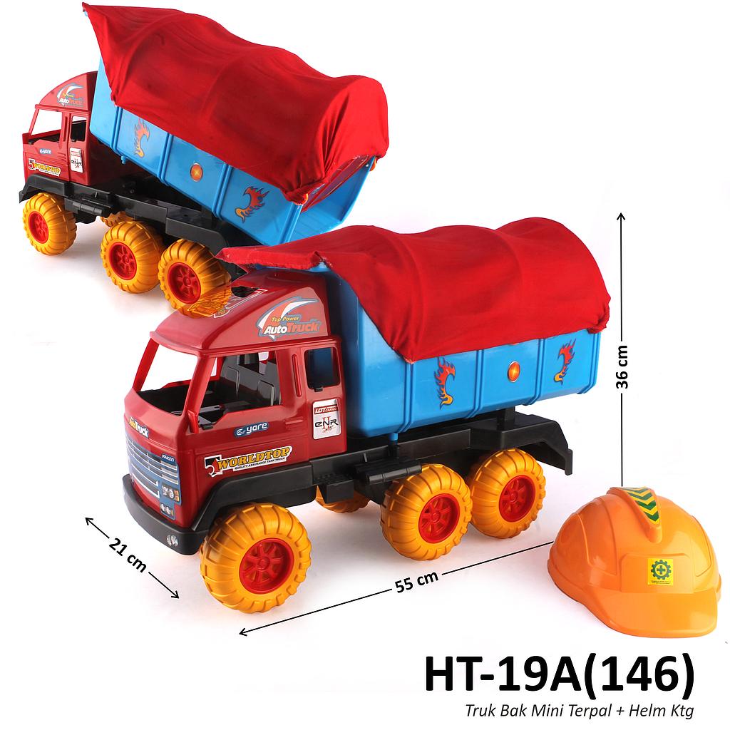 Truk Dump Terpal Tronton Roda Warna + Helm Worldtop Ktg @10