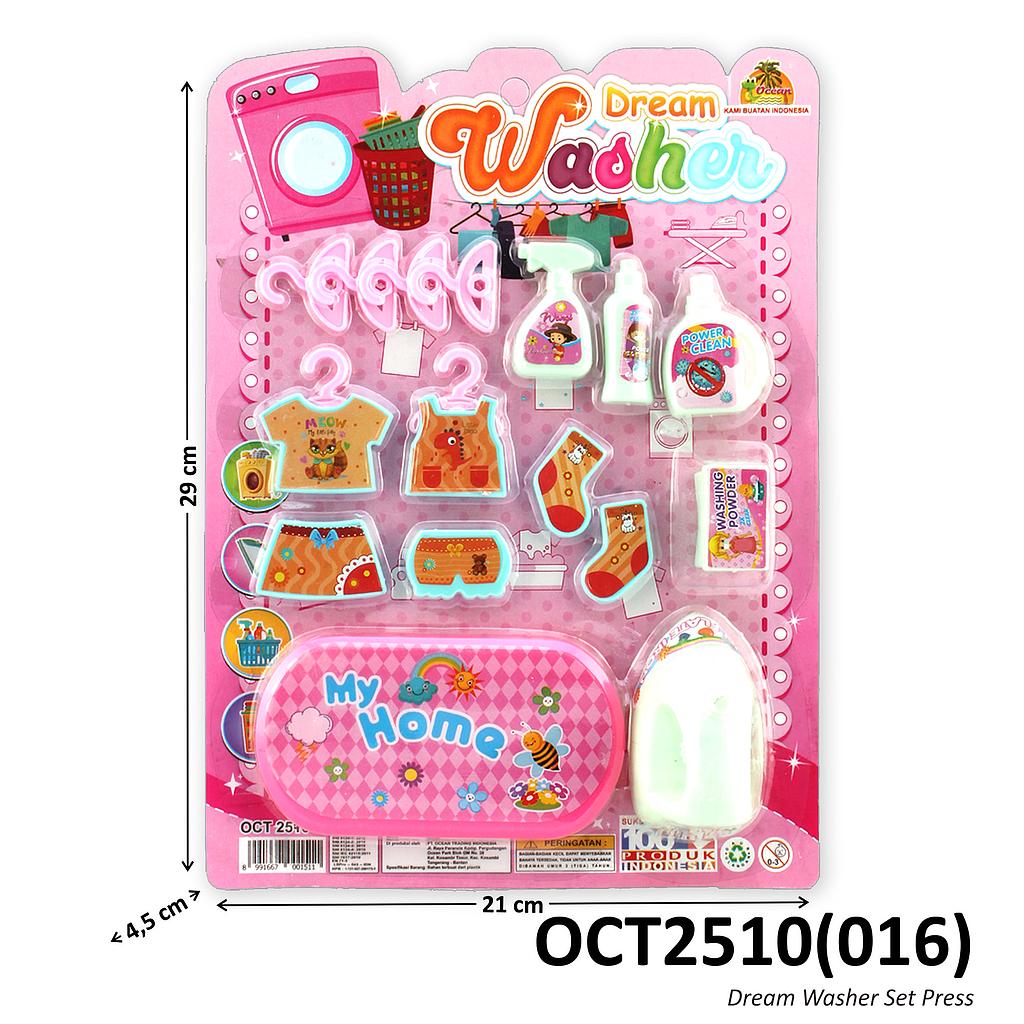 Laundry Set Dream Washer Press @240