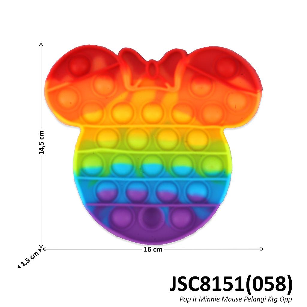Pop It Minnie Mouse Pelangi Ktg Opp @400