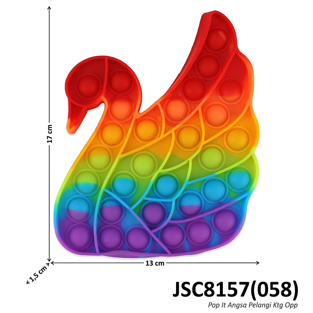 Pop It Angsa Pelangi Ktg Opp @400