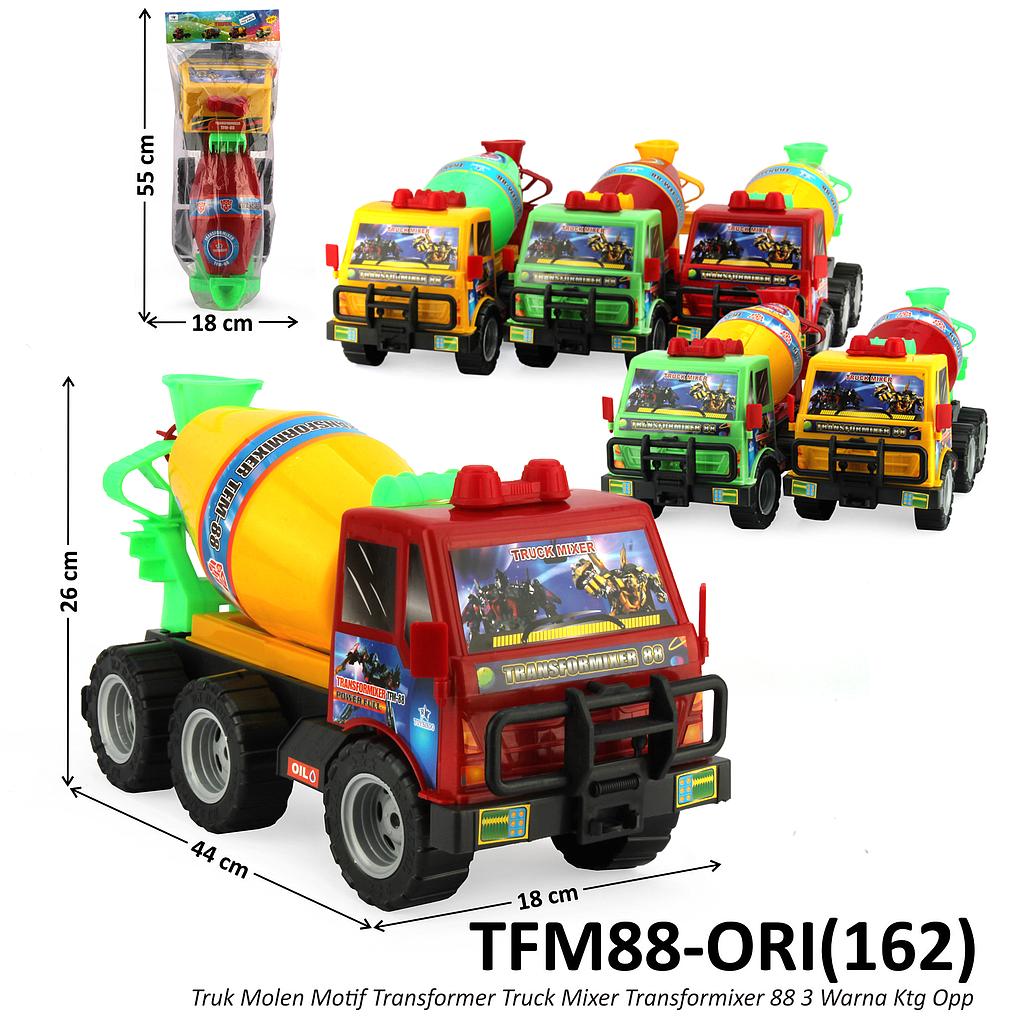 Truk Molen Tronton Gambar Transformer F/W 45 Warna Ori cm Truck Mixer Transformixer 88 3 Warna Ktg Opp @15