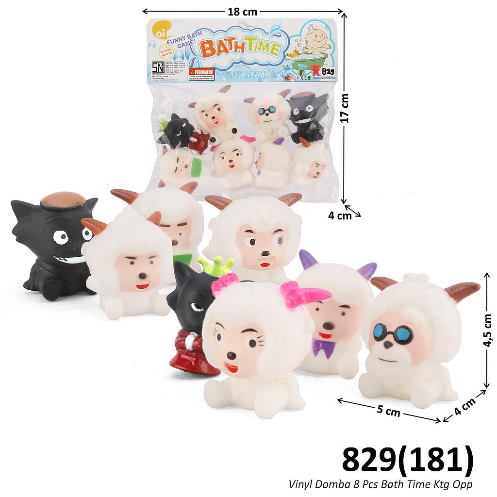 Vinyl Domba 8 Pcs Bath Time Ktg Opp @ 240