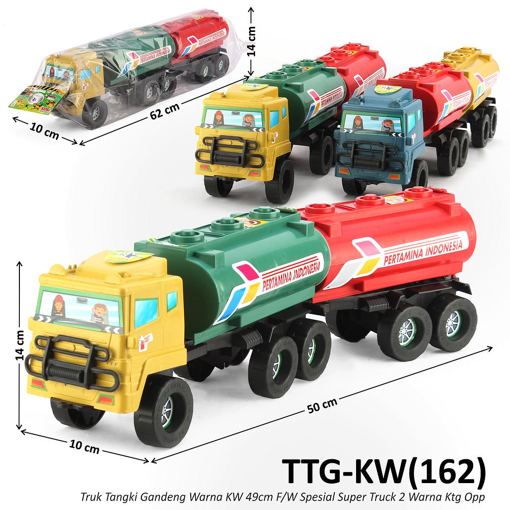 Truk Tangki Gandeng F/W 49 cm Warna KW Spesial Super Truck 2 Warna Ktg Opp @54