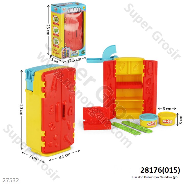 Fun-Doh Kulkas Box Window @55