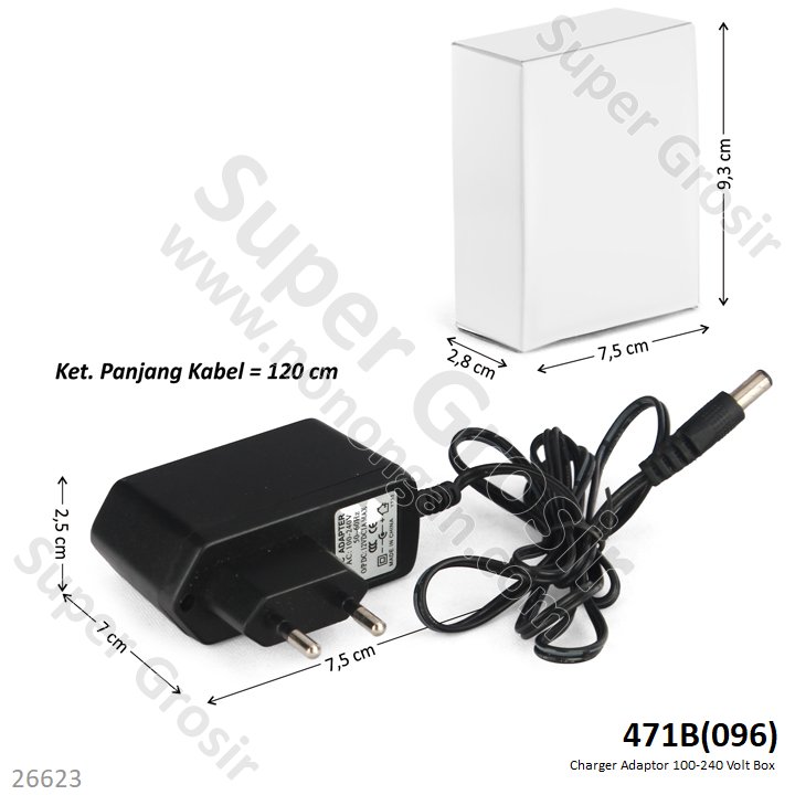 Adaptor 100-240 Volt Box 