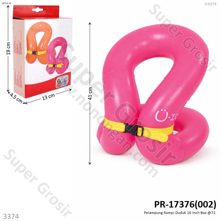 Pelampung Rompi Duduk 16 Inch Box @72