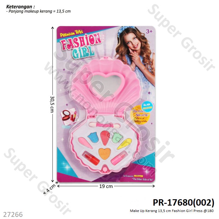 Make Up Kerang 13,5 cm Fashion Girl Press @180