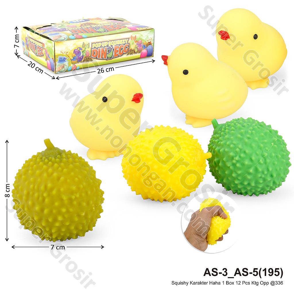 Squishy Haha 1 Box 12 Pcs Ktg Opp @336