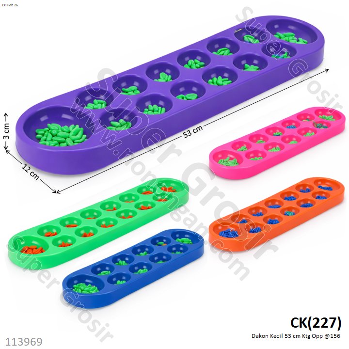 Dakon Kecil 53 cm Ktg Opp @156