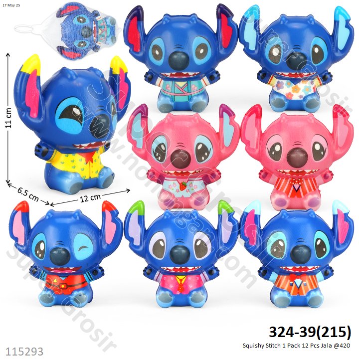 Squishy Stitch 1 Pack 12 Pcs Jala @420