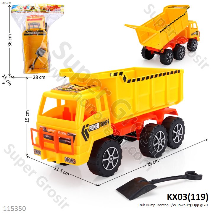 Truk Dump Tronton F/W Town Ktg Opp @70