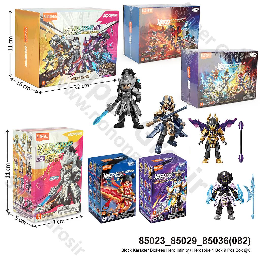 Block Karakter Blokees Hero Infinity / Herospire 1 Box 9 Pcs Box @0
