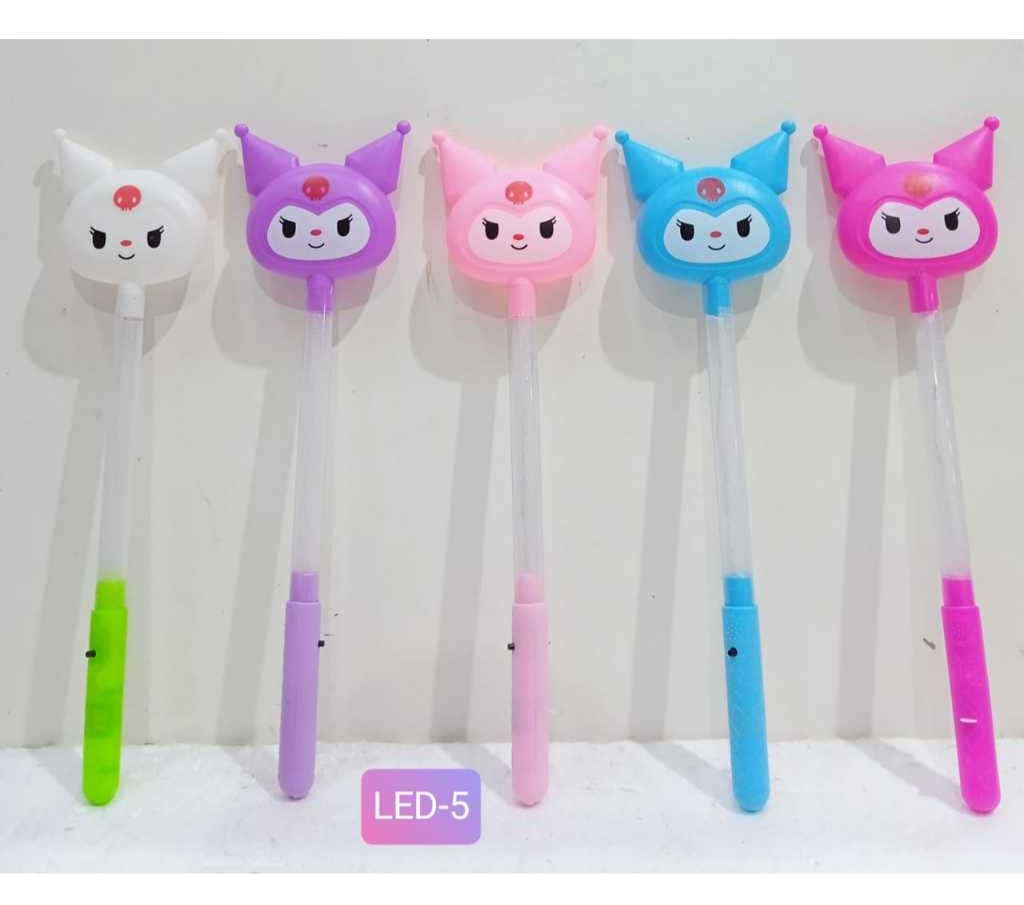 Mainan Tongkat Lampu Karakter B/O Lampu 1 Pack 10 Pcs 1 Inner 250 Pcs Loose Pack @500