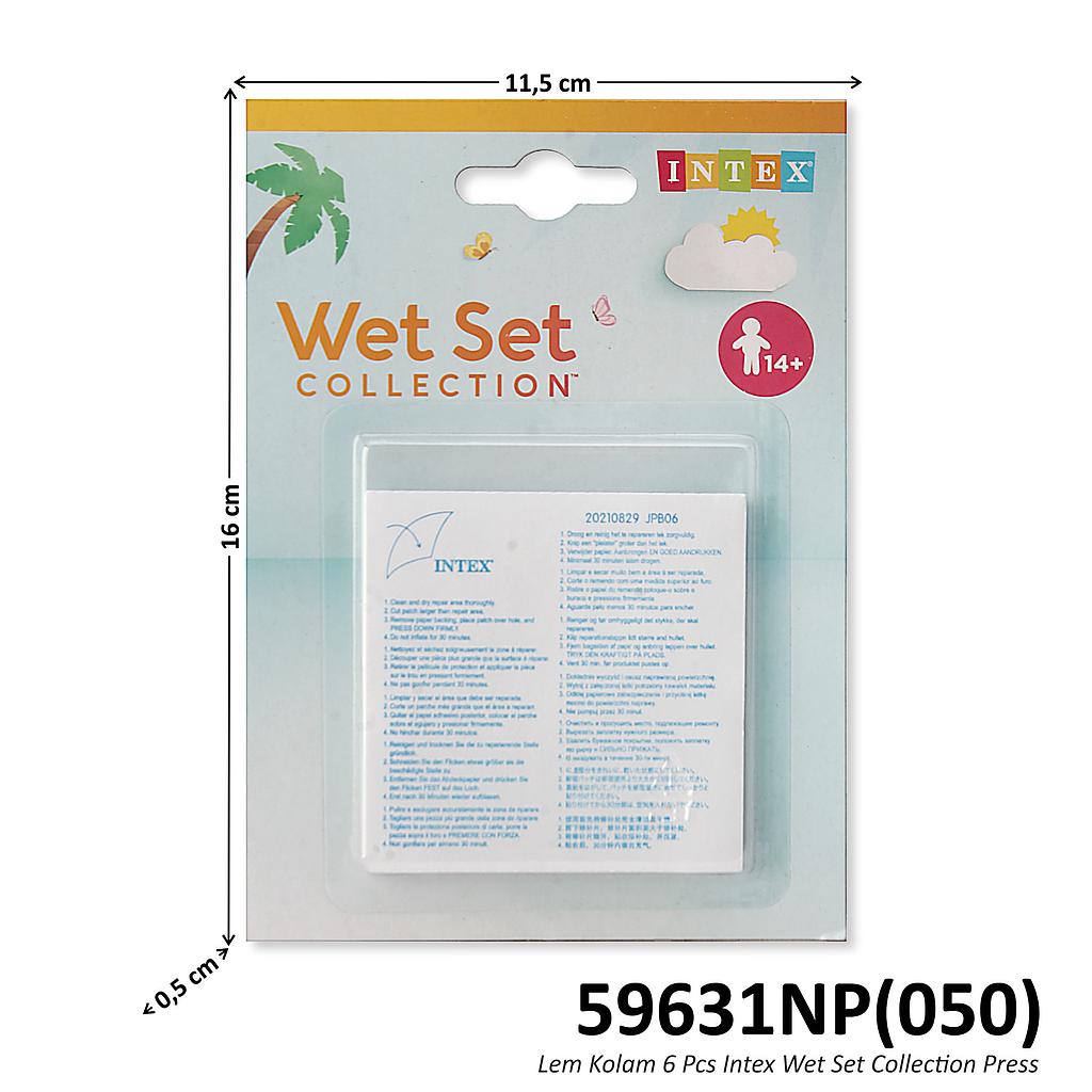 Lem Kolam Intex 6 Pcs Wet Set Collection Press @36