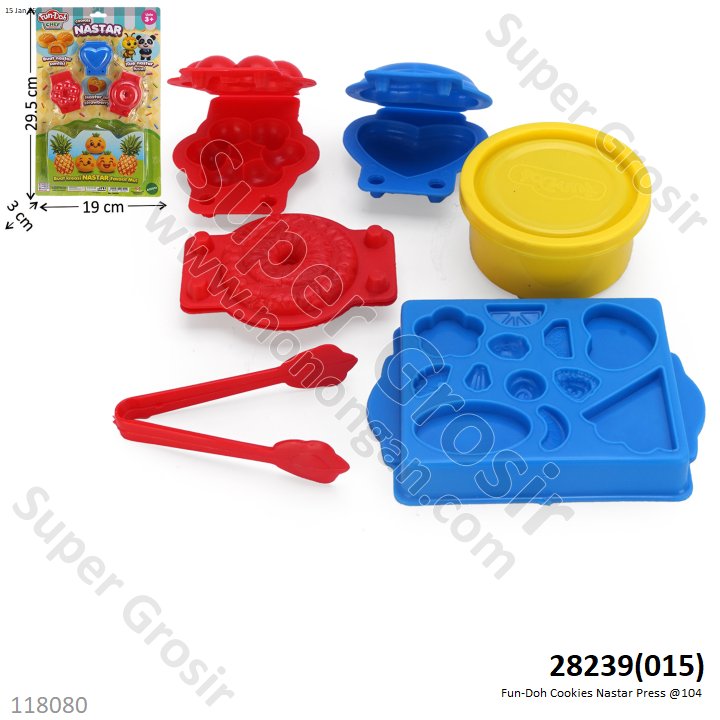 Fun-Doh Cookies Nastar Press @104