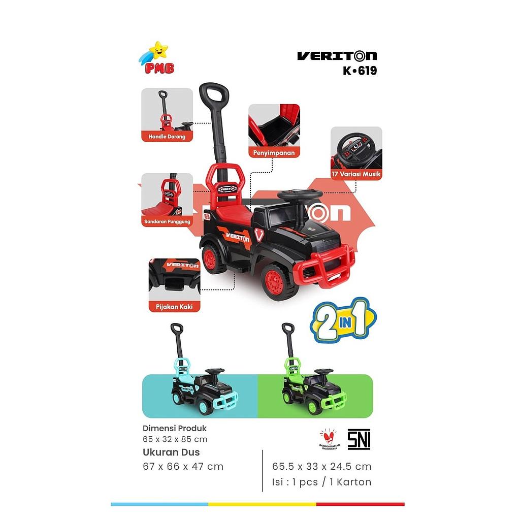 Tunggangan Mobil B/O Suara Musik Sirine Lampu Veriton Koli @1