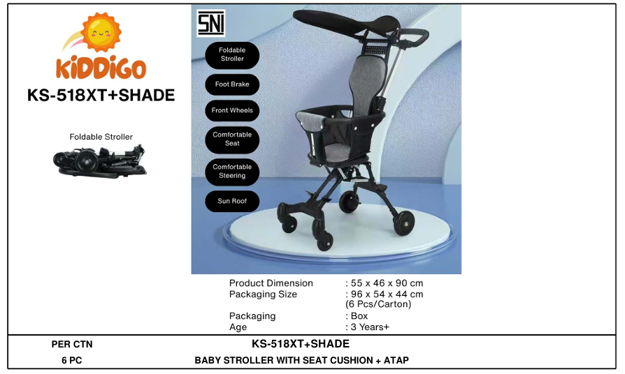 Stroller Anak + Tudung Box @6