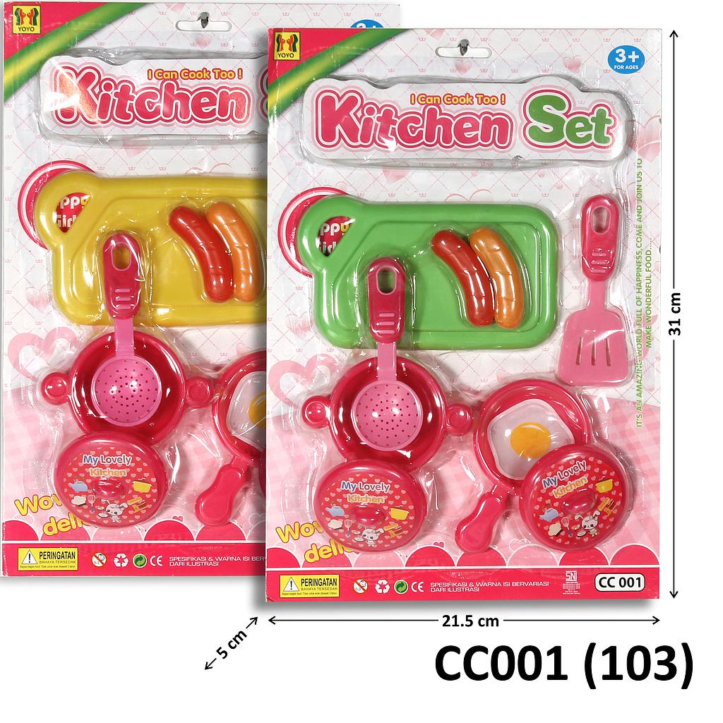 Cooking Set Talenan Teflon Kitchen Set Press @120