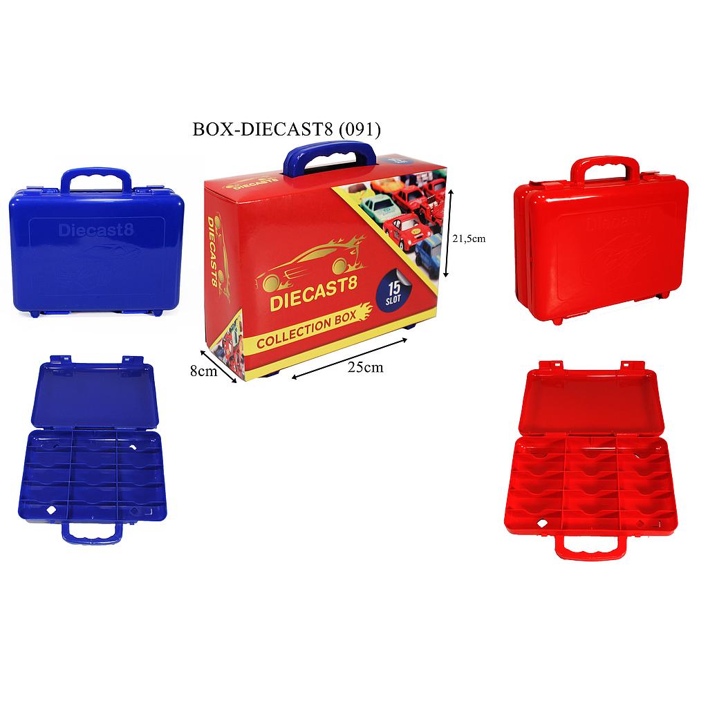 Koper Diecast / Hot Wheels Skala 1:64 Kapasitas 15 Pcs 2 Pcs Box @45