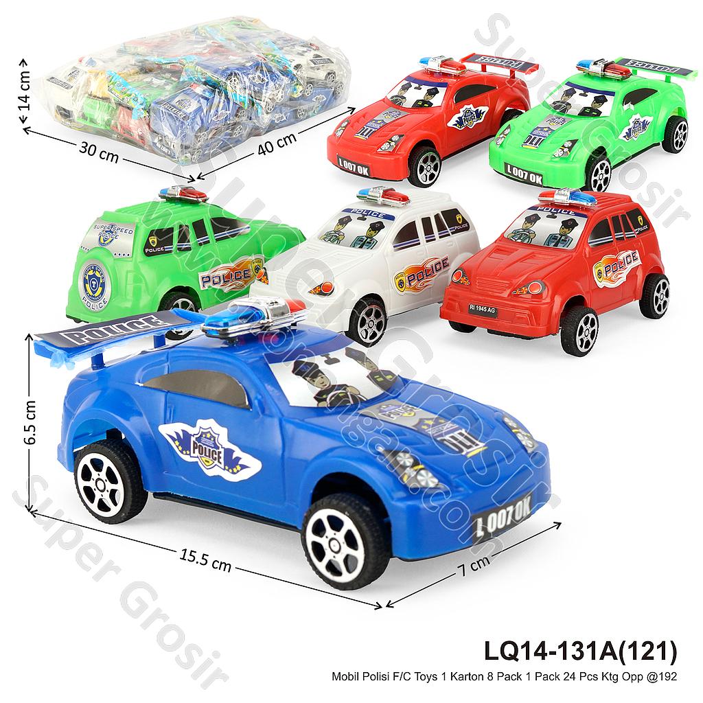 Mobil Polisi F/C Toys 1 Karton 8 Pack 1 Pack 24 Pcs Ktg Opp @192