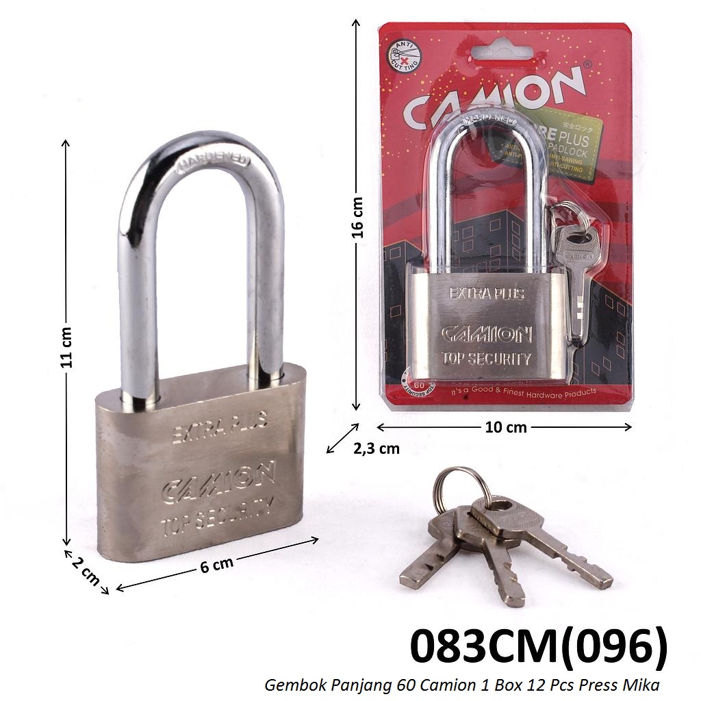 Gembok 60 Panjang Camion 1 Box 12 Pcs Press Mika @72