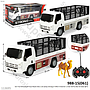 R/C Truk Mitsubishi Fuso Muat Unta 1:16 Lampu Strong 27MHz 4 Channel 1 Inner 36 Pcs Box Window @72