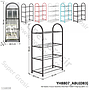 Rak Sepatu 4 Susun Assembly Shoe Rack YH8807-4 Ktg Opp @50