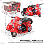 (ONLINE) Diecast Sepeda Motor Vespa Sespan 1:14 P/B Classical Moto Box Window @1